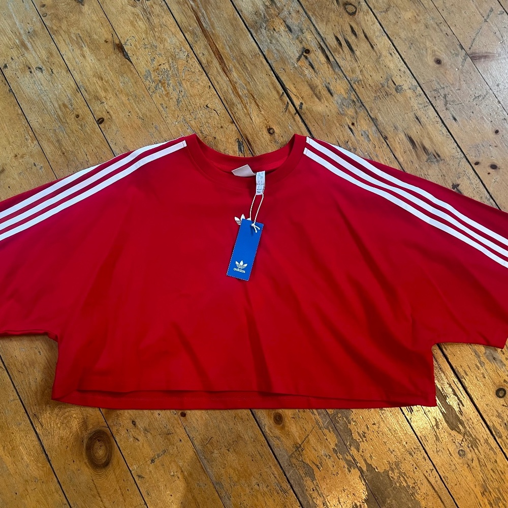 Adidas Cropped Boxy Tee
